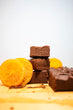 Dark Chocolate Orange Fudge
